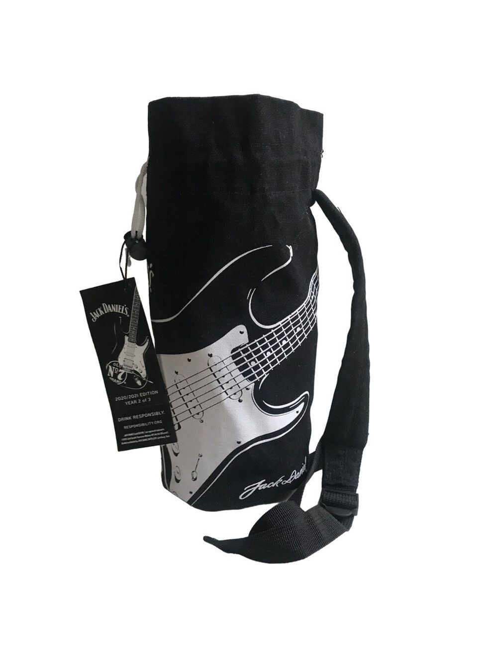NWT Jack Daniel's Cinch Sack Limited Music Edition - Guitar 2020/2021